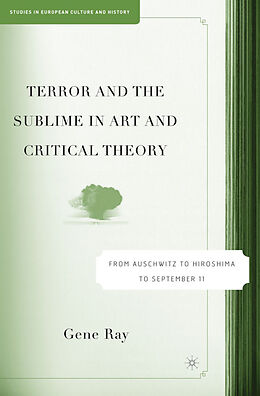 Kartonierter Einband Terror and the Sublime in Art and Critical Theory von G. Ray