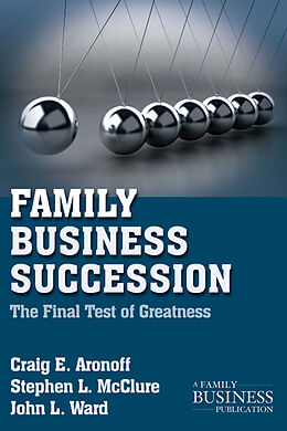 Kartonierter Einband Family Business Succession von C. Aronoff, S. McClure, J. Ward