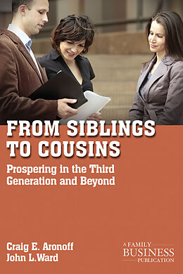 Couverture cartonnée From Siblings to Cousins de C. Aronoff, J. Ward