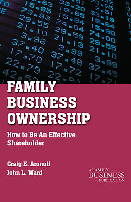 Kartonierter Einband Family Business Ownership von C. Aronoff, J. Ward