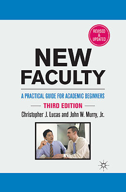 Kartonierter Einband New Faculty von C. Lucas, John W Murry