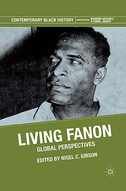 Couverture cartonnée Living Fanon de Frantz Gibson, Nigel Fanon