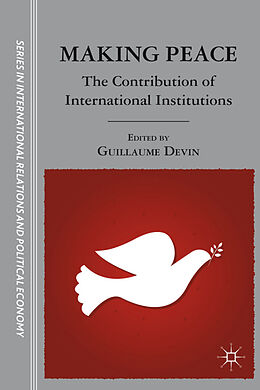 Livre Relié Making Peace de Guillaume Devin