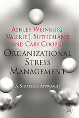 Livre Relié Organizational Stress Management de Cary Cooper, Valerie J. Sutherland, Frank Bond