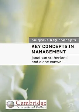 E-Book (pdf) Key Concepts in Management von Jonathan Sutherland