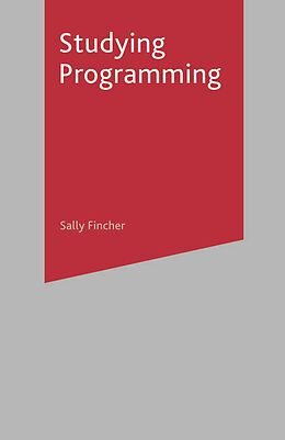 eBook (pdf) Studying Programming de Sally Fincher