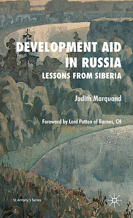 Livre Relié Development Aid in Russia de J. Marquand