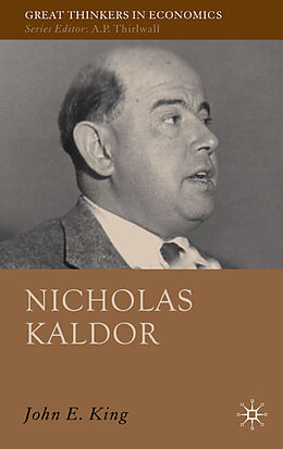 Fester Einband Nicholas Kaldor von J. King