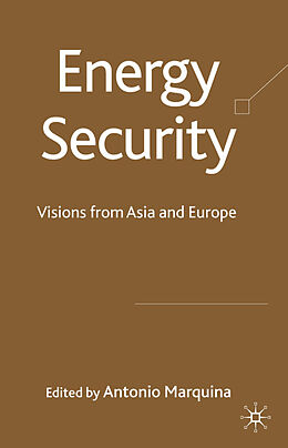 Livre Relié Energy Security de Antonio Marquina