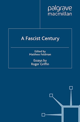 Couverture cartonnée A Fascist Century de R. Griffin