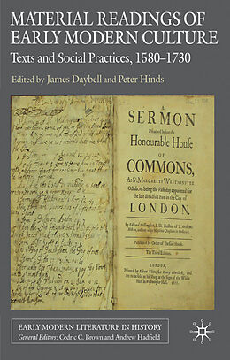 Fester Einband Material Readings of Early Modern Culture von Professor James Hinds, Peter Daybell