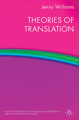 Livre Relié Theories of Translation de J. Williams