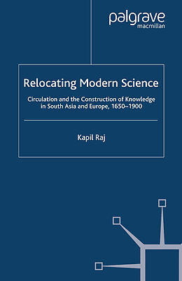 Couverture cartonnée Relocating Modern Science de K. Raj