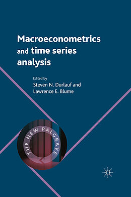 Couverture cartonnée Macroeconometrics and Time Series Analysis de Steven N. Blume, Lawrence E. Durlauf