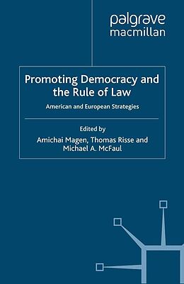 eBook (pdf) Promoting Democracy and the Rule of Law de 