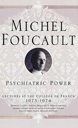 eBook (pdf) Psychiatric Power de M. Foucault