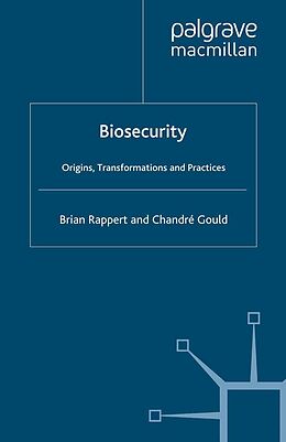 E-Book (pdf) Biosecurity von Brian Rappert, Chandré Gould