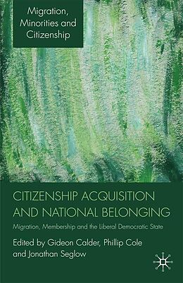 eBook (pdf) Citizenship Acquisition and National Belonging de 