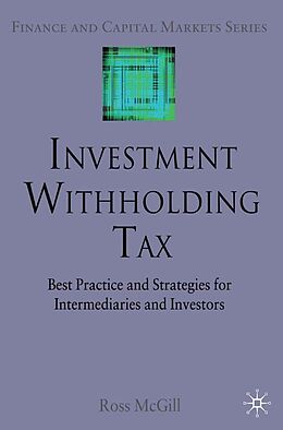 eBook (pdf) Investment Withholding Tax de R. McGill