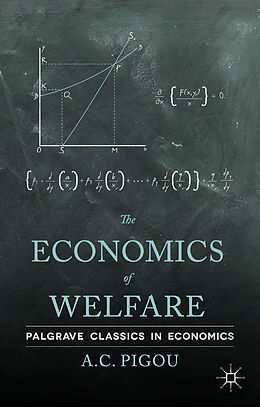 Couverture cartonnée The Economics of Welfare de A. Pigou