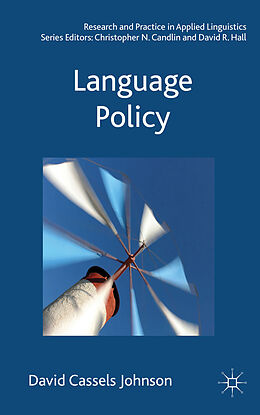 Fester Einband Language Policy von D. Johnson