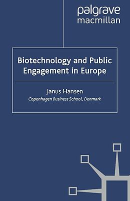 E-Book (pdf) Biotechnology and Public Engagement in Europe von J. Hansen