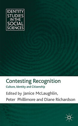 Livre Relié Contesting Recognition de Janice Phillimore, Peter Richardson, D Mclaughlin