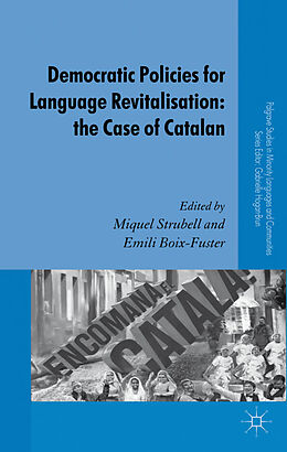 Livre Relié Democratic Policies for Language Revitalisation: The Case of Catalan de Miquel Boix-Fuster, Emili Strubell
