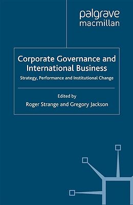 eBook (pdf) Corporate Governance and International Business de 