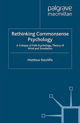 eBook (pdf) Rethinking Commonsense Psychology de Matthew Ratcliffe