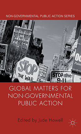 Livre Relié Global Matters for Non-Governmental Public Action de Jude Howell