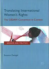 Fester Einband Translating International Women's Rights von Susanne Zwingel