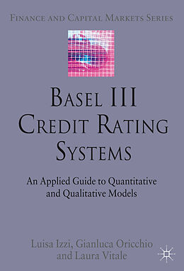 Livre Relié Basel III Credit Rating Systems de L. Izzi, G. Oricchio, L. Vitale