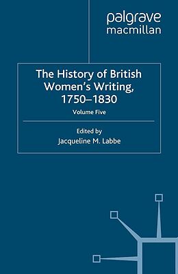 eBook (pdf) The History of British Women's Writing, 1750-1830 de 