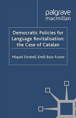 eBook (pdf) Democratic Policies for Language Revitalisation: The Case of Catalan de 