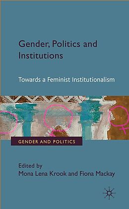 eBook (pdf) Gender, Politics and Institutions de 