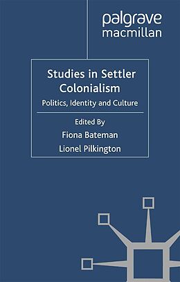 eBook (pdf) Studies in Settler Colonialism de 