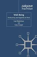 E-Book (pdf) Well-being von Ivan Robertson, Cary Cooper