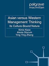 eBook (pdf) Asian versus Western Management Thinking de Kimio Kase, Alesia Slocum, Yingying Zhang