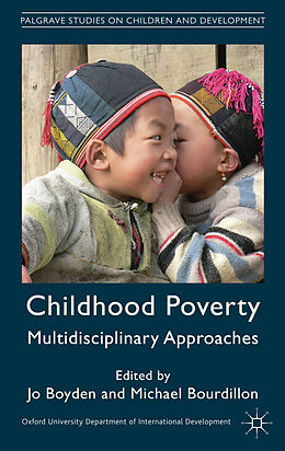 Livre Relié Childhood Poverty de Oxford Department of International Development Boy