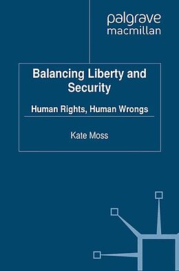 eBook (pdf) Balancing Liberty and Security de Kate Moss