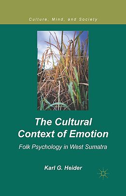 eBook (pdf) The Cultural Context of Emotion de K. Heider