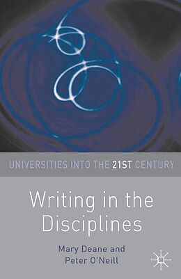 E-Book (pdf) Writing in the Disciplines von Mary Deane, Peter O'Neill
