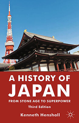 Couverture cartonnée A History of Japan de K. Henshall