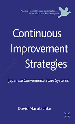 Livre Relié Continuous Improvement Strategies de D. Marutschke