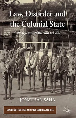 Fester Einband Law, Disorder and the Colonial State von J. Saha