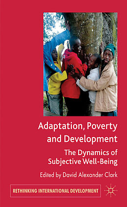 Livre Relié Adaptation, Poverty and Development de David Alexander Clark