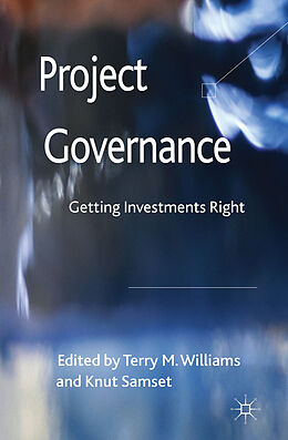 Livre Relié Project Governance de Terry M. Samset, Knut Williams