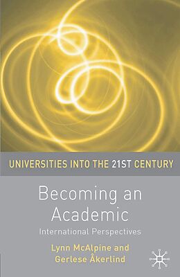 eBook (pdf) Becoming an Academic de Lynn McAlpine, Gerlese Akerlind