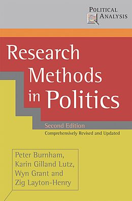 E-Book (pdf) Research Methods in Politics von Wyn Grant